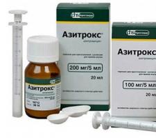 Суспензия «Азитрокс» для детей: инструкция по применению Азитрокс 200 мг инструкция по применению